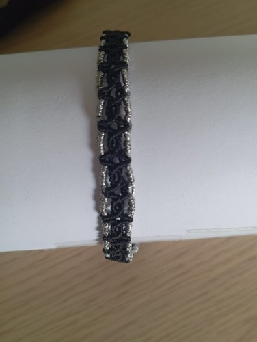 Braccialetto macrame fatto a - braccialetto, macrame,