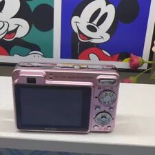 Sony Cybershot DSC-W120 7,2 MP CCD fotocamera digitale vintage - 100% funzionante - rosa