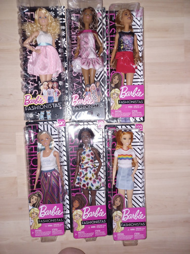 Bambole barbie fashionistas - 6,