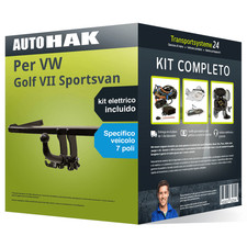 Pacco Gancio traino estr. per