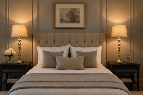 Coppia lampade tavolo stile - coppia, da