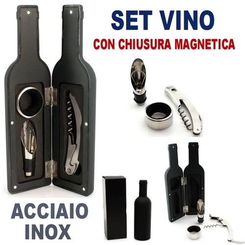 Set vino apribottiglie - set,