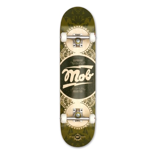 Skateboard mob gold label 75 - gold,