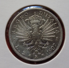 2 Lire 1907 Aquila Sabauda