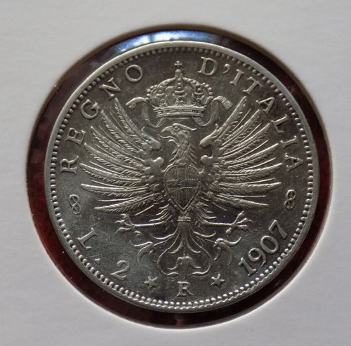 Lire 1907 aquila sabauda - aquila,