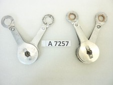 Compassi ammortizzatore posteriore Guzzi Airone 250 Falcone 500 alluminio cod...