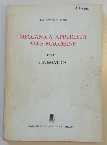 Meccanica applicata alle - meccanica,