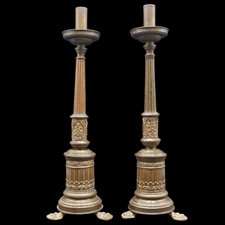 Coppia candelieri altare - di, da