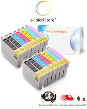 14  Cartucce per Epson Stylus Photo 1400 1500W P50 PX 650 660 700 710 720