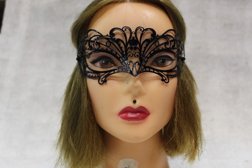 Maschera veneziana metallo - maschera, in