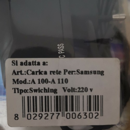 Caricabatterie samsung mod a - samsung, mod: