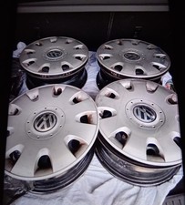 Cerchioni In Ferro Con Copricerchi In plastica Per Golf R15