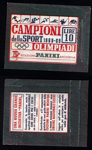 Bustina figurine panini - bustina,