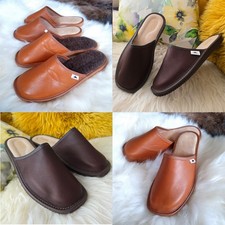 Ciabatte mulo uomo in pelle