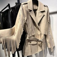 Giacca da donna western beige