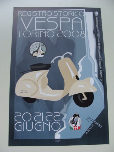 Manifesto vespa torino - manifesto,