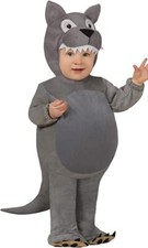 COSTUME CARNEVALE LUPO VESTITO