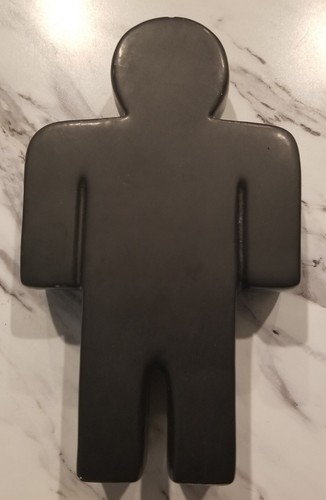 Statuina ceramica uomo bagno