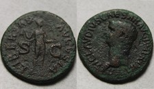 Rara moneta romana antica