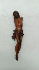 Piccolo Cristo antico in legno di bosso XVIII SECOLO