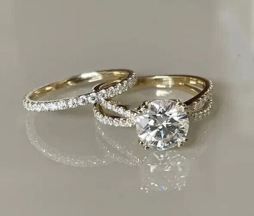 Set sposa anello croce oro - anello,