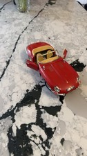 Red Jaguar Model Model Car