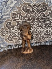 Vintage Folk Art Playing Pan
