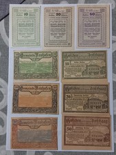 LOTTO  NOTGELD BANCONOTE DI