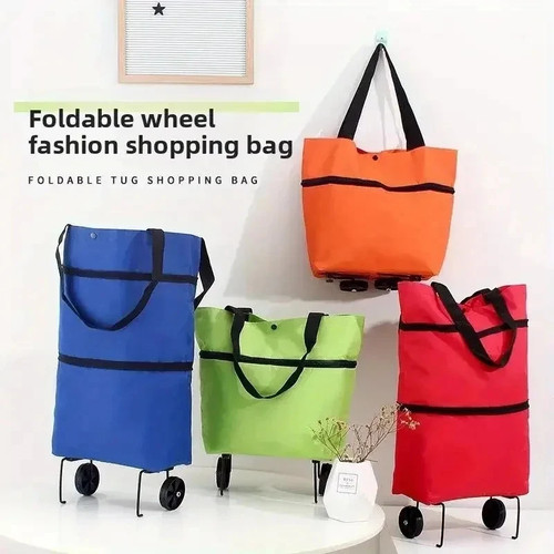 Carrello spesa pieghevole con - carrello,