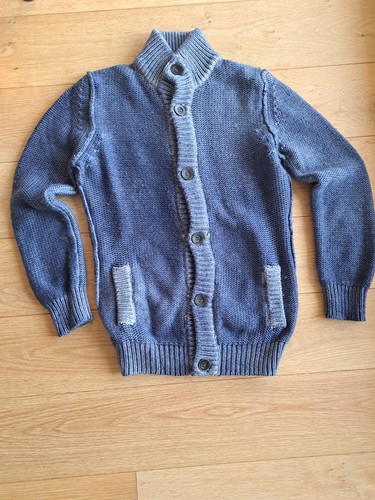 Cardigan uomo blu - blu, melange