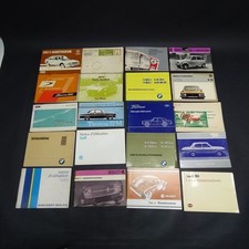 Blocco libretti uso e manutenzione misti Volkswagen, BMW, Rover. Mediocri