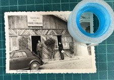 N.1 rara Foto FIAT 500 Topolino alla Frontiera Francese del 1952