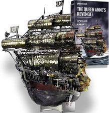 3D Metal Puzzle Nave Pirata