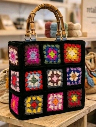 Borsa granny square - granny,