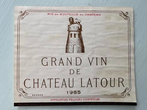 Vintage circa 1965 chateau - circa,