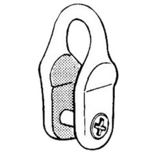 GRILLO PER CURSORE RANDA MM 8 ACCESSORI BARCA VELA NAUTICA