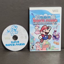 Super Paper Mario Wii Game