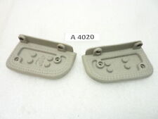 Iso moto 125 pedane poggiapiedi passeggero gomma coppia nuove