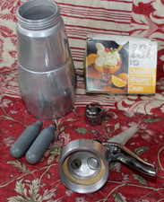 Sifone panna vintage cromato gimas cucina moderna anni 70