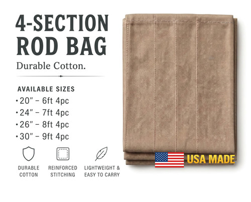 Borsa per canna - in, tessuto