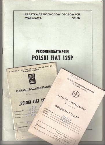 Polski fiat 125 - polski, auto