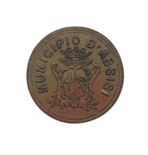 *HH* Medaglia Gettone Token Pubblicitario Municipio Di Assisi Cucine Economiche 