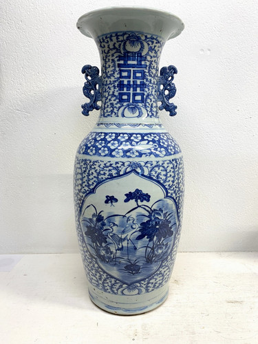 Grande vaso porcellana cinese - vaso,