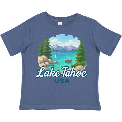 Shirt bambino inktastic - t-shirt, lake
