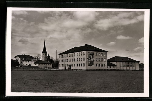 Cartolina miesbach scuola - scuola, per