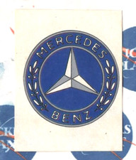 FIGURINA STICKER ALBUM STORIA DELL'AUTOMOBILE 1971 MERCEDES N.8 B REC./RECOVERED