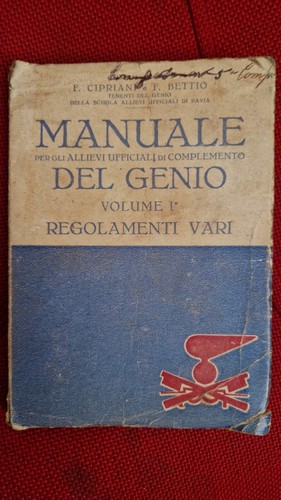 Manuale del genio - genio, regolamenti
