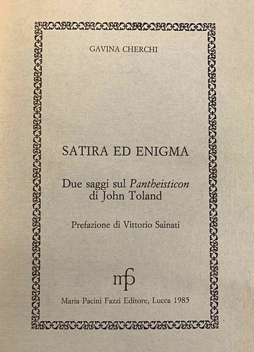 Gavina cherchi satira - gavina, ed