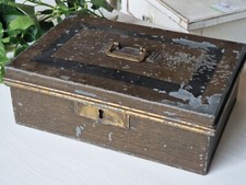 Antica banca metallo anni 20