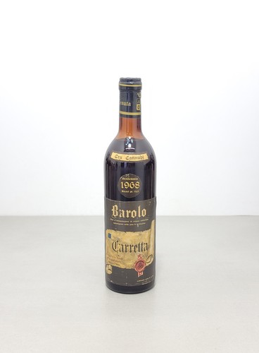 Barolo carretta 1968 - 1968, cannubi